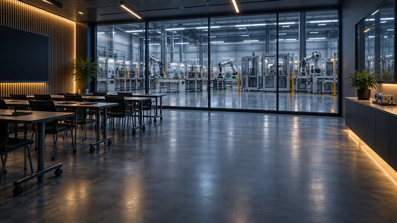 Visual concettuale per video su sicurezza e procedure, non progetto cliente
